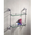 Dual Layer High Quality Glass Towel Shelf